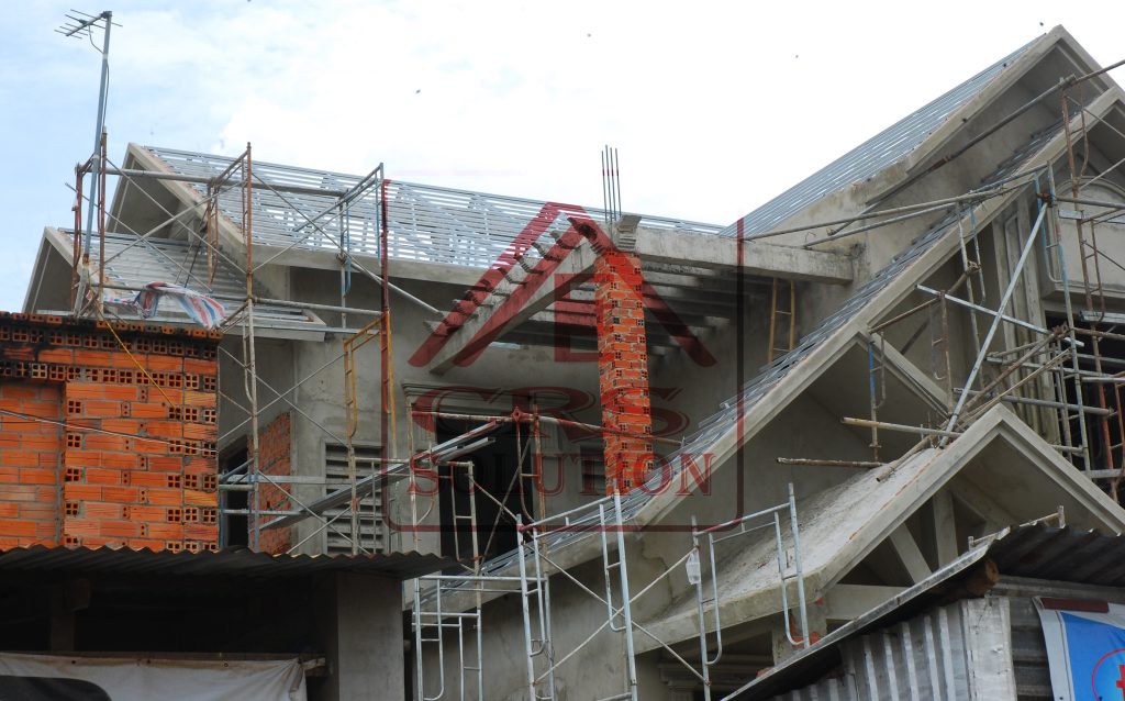 nhà mái ngói 1 tầng