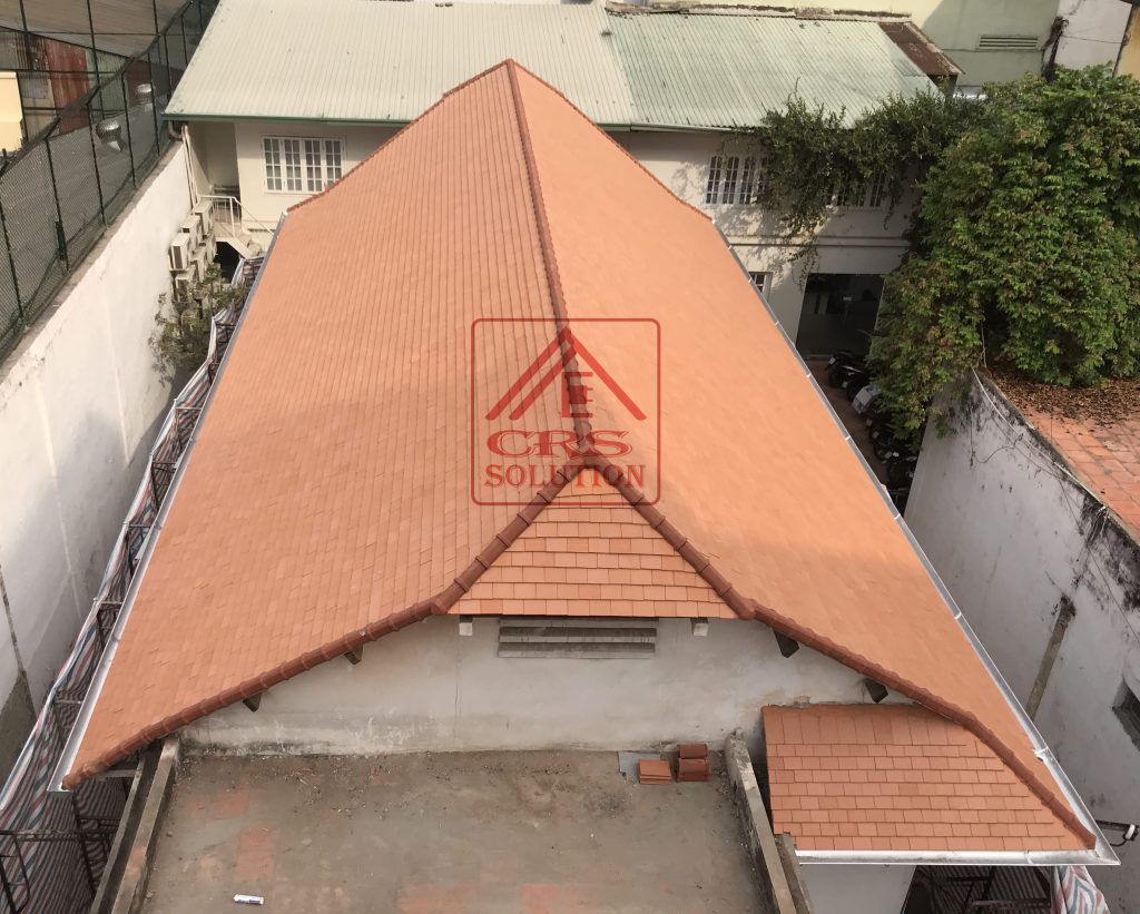 mái ngói vảy cá