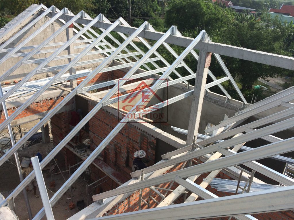 hệ mái ngói xổ dọc