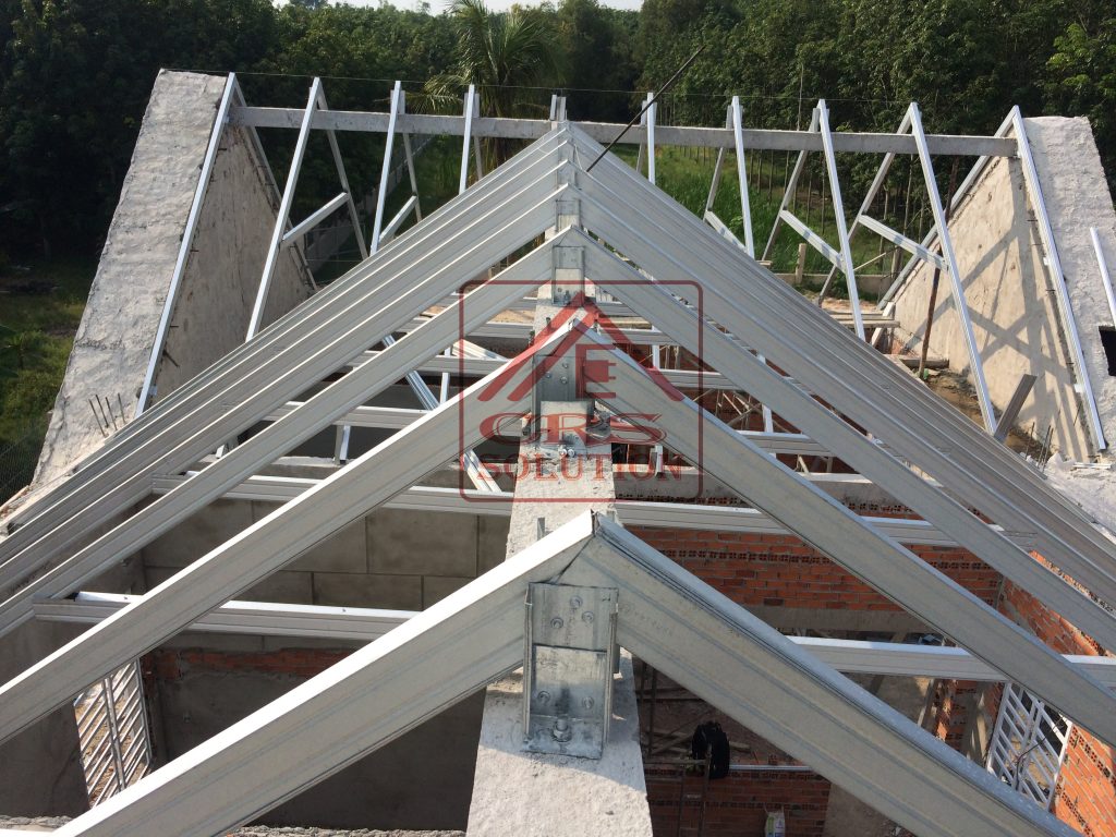 hệ mái ngói xổ dọc