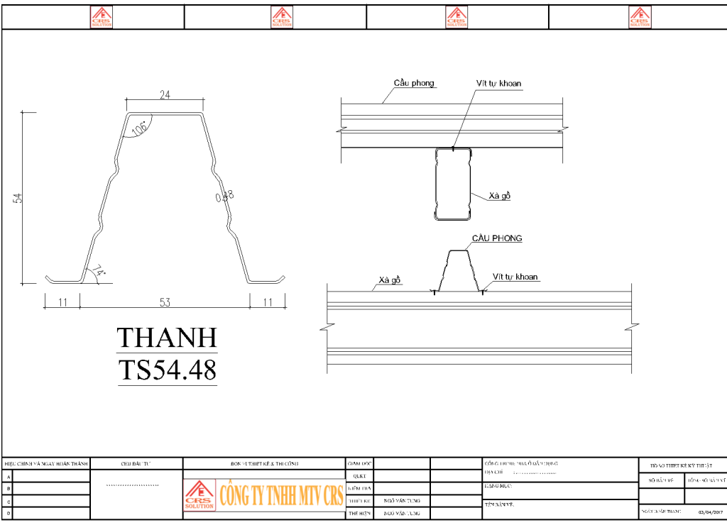 hệ mái ngói 3 lớp