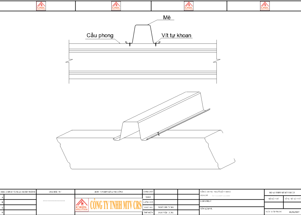 hệ mái ngói 3 lớp