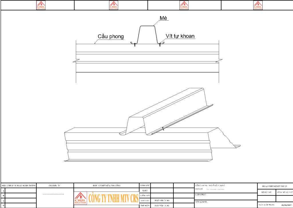 hệ mái ngói 3 lớp