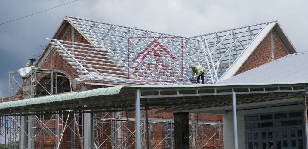 báo giá mái ngói 2 lớp