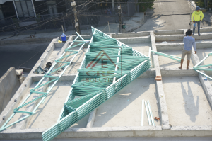 khung kèo thép mái ngói